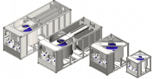 Produktbild av WetSep-system.